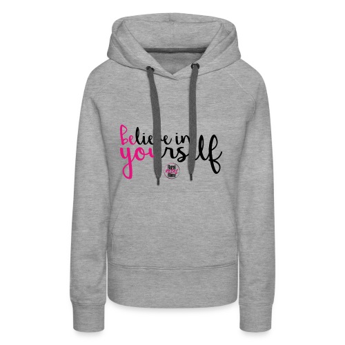 BE YOU shirt design w logo - Women's Premium Hoodie