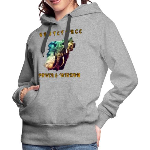 POWER WISDOM - Women's Premium Hoodie