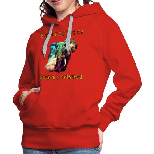 POWER WISDOM - Women's Premium Hoodie