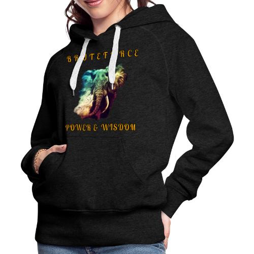 POWER WISDOM - Women's Premium Hoodie