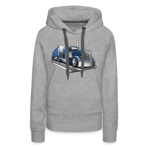 Big Rig Semi Truck American Truck - Women's Premium Hoodie