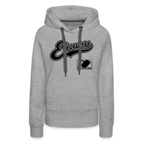 Elevators script (pick your hoodie color) - Women's Premium Hoodie