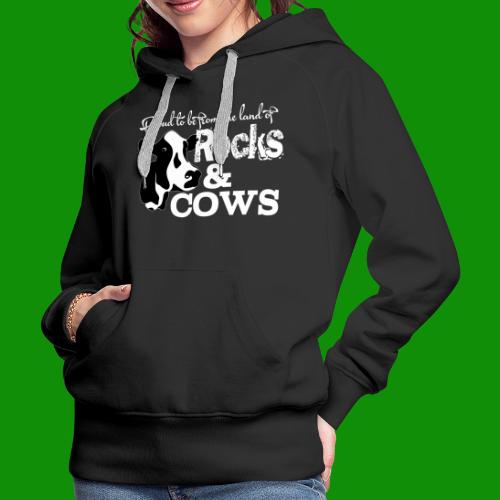 Rocks & Cows Rural Minnesota - Women's Premium Hoodie