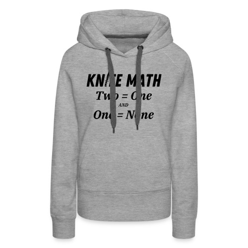 Knife Math - Women's Premium Hoodie