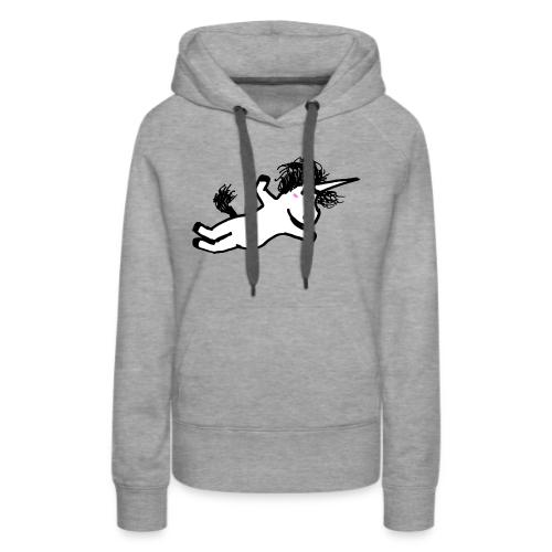 falling unicorn - Women's Premium Hoodie