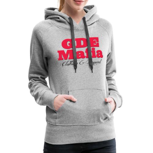 GDE Mafia logo RED - GDE Mafia - Women's Premium Hoodie