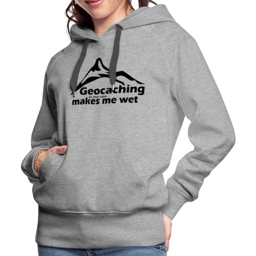 Wet Geocaching - Women's Premium Hoodie
