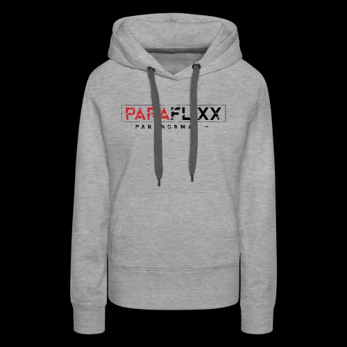PARAFlixx Black Grunge - Women's Premium Hoodie