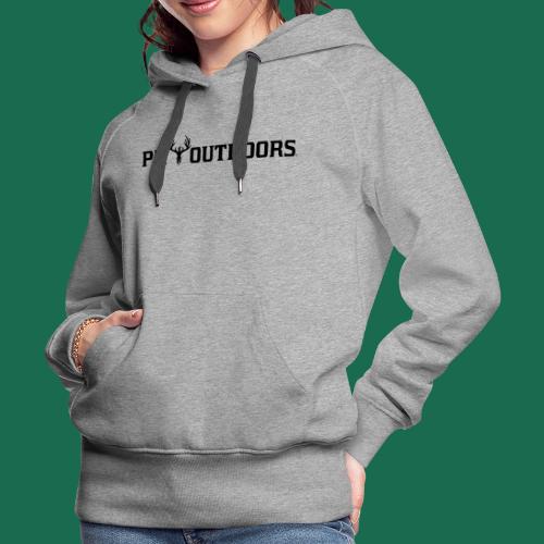 PH Outdoors® Black Long - Women's Premium Hoodie
