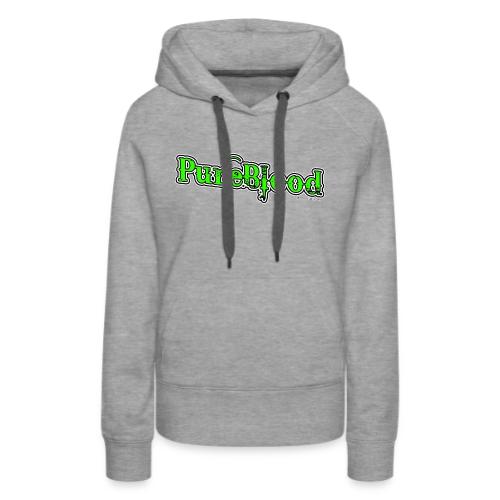 PureBlood Neon Green - Women's Premium Hoodie