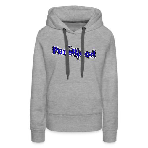 PureBlood Blue - Women's Premium Hoodie