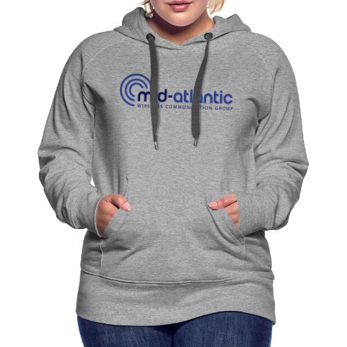 Mid Atlantic Wireless logo - Women's Premium Hoodie