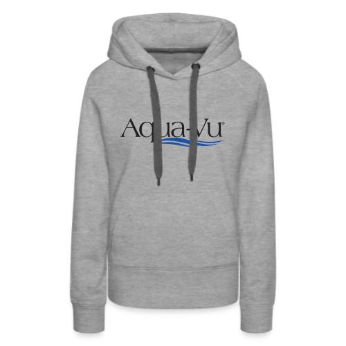 Aqua-Vu Black/Blue - Women's Premium Hoodie
