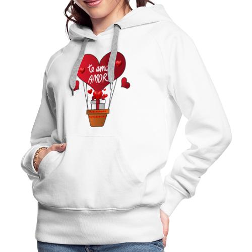 Fashion Valentine's Day Hearts, Gifts February 14 - Women's Premium Hoodie