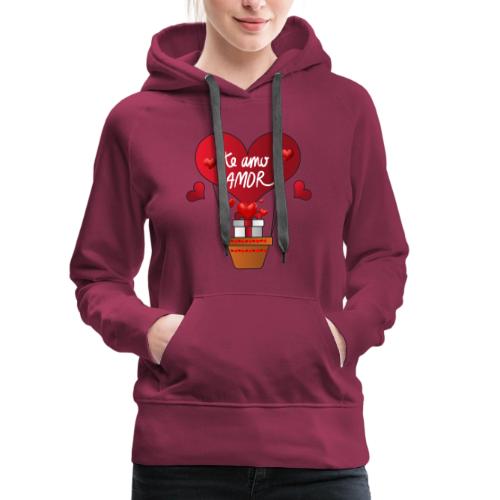 Fashion Valentine's Day Hearts, Gifts February 14 - Women's Premium Hoodie