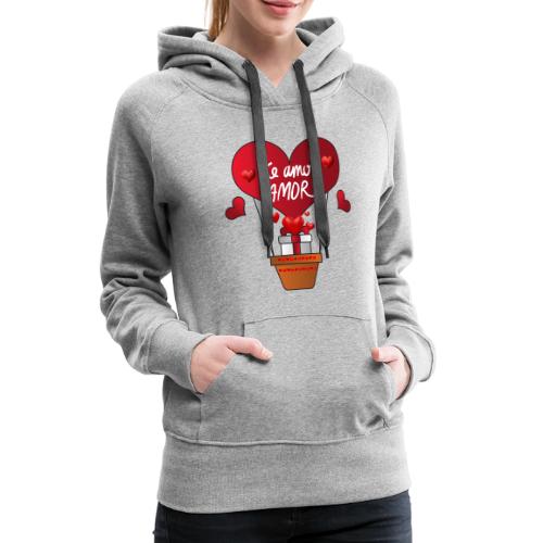 Fashion Valentine's Day Hearts, Gifts February 14 - Women's Premium Hoodie