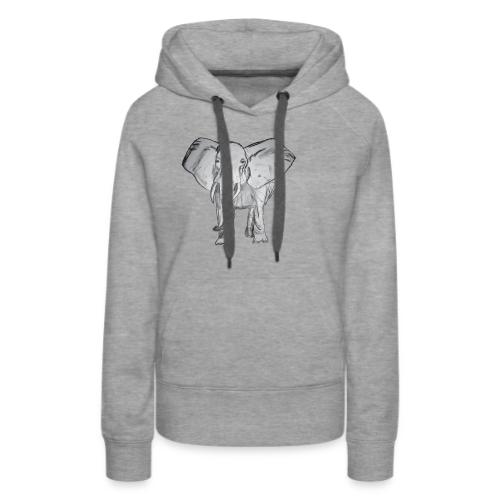 Big Elephant - Women's Premium Hoodie