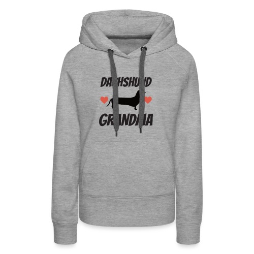 Dachshund Grandma - Women's Premium Hoodie