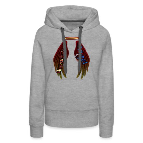 Misunderstood Angel (Demon Wings) - Women's Premium Hoodie