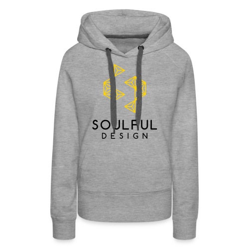 soulful design Logo Gold - Women's Premium Hoodie