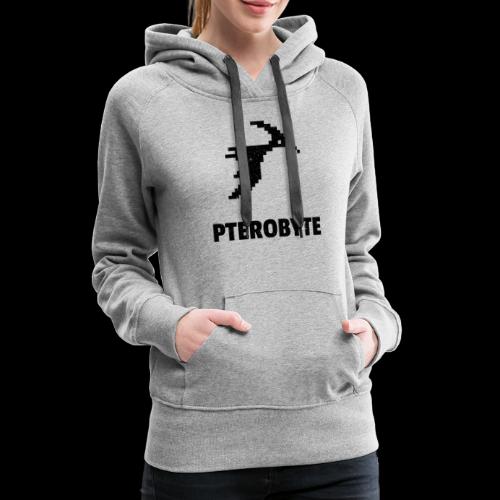 Pterobyte | Epic Digital Dinosaur - Women's Premium Hoodie
