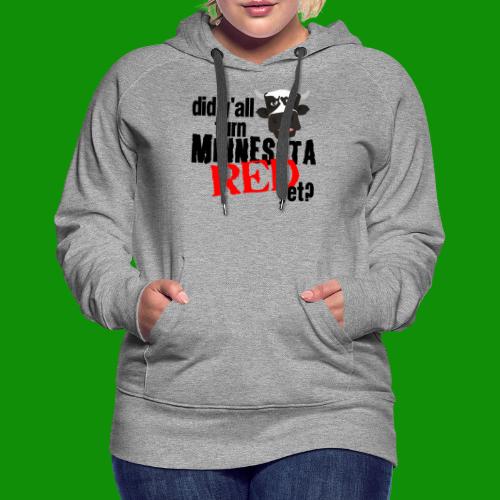 Turn Minnesota Red - Women's Premium Hoodie