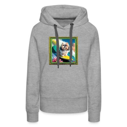 Shih Tzu Bamboo - Women's Premium Hoodie