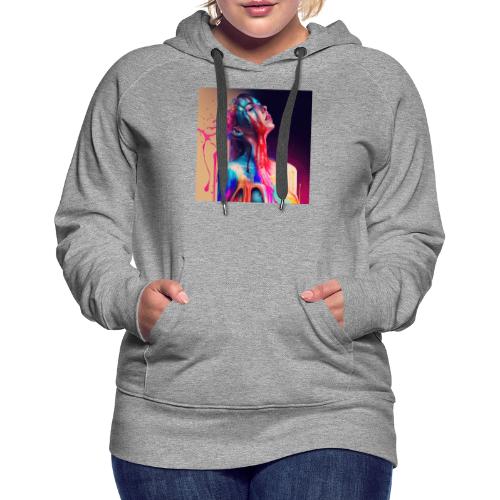 Taking in a Moment - Emotionally Fluid Collection - Women's Premium Hoodie