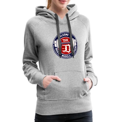 Welcome to the D® Muscle Badge 1 - Women's Premium Hoodie