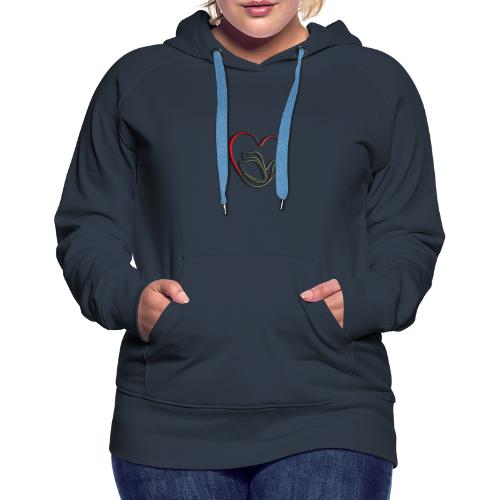Love and Pureness of a Dove - Women's Premium Hoodie