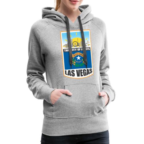 Las Vegas - Nevada - The city of light! - Women's Premium Hoodie