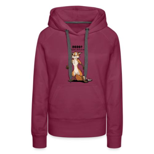 2020? Going great... (for bright backgrounds) - Women's Premium Hoodie