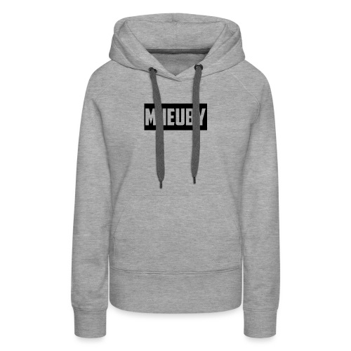 Mneuby Text Logo - Women's Premium Hoodie