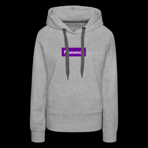 Noosence Logo purple - Women's Premium Hoodie