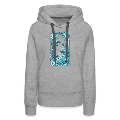 Sea Turtle Forest - Women's Premium Hoodie