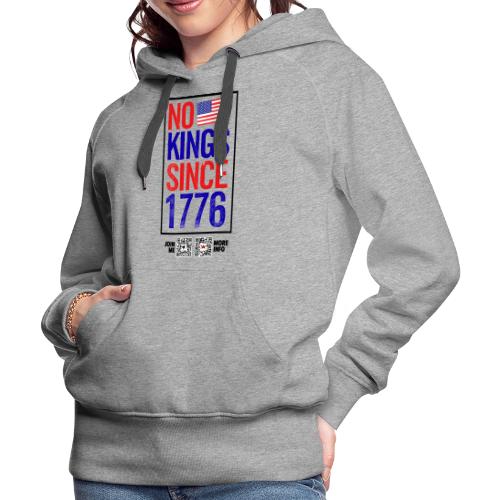 1776 (front-facing) - Women's Premium Hoodie