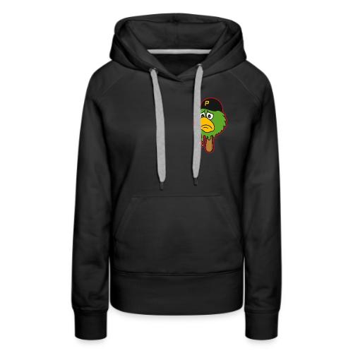 Summertime Sadness (2-sided on black w/ red) - Women's Premium Hoodie