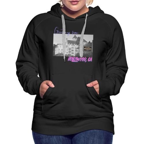 GREETINGS FROM HOLLYWOOD - Women's Premium Hoodie