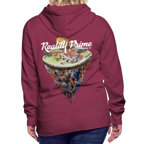 Reality Prime (On Color, Back Design) - Women's Premium Hoodie