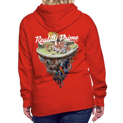 Reality Prime (On Color, Back Design) - Women's Premium Hoodie