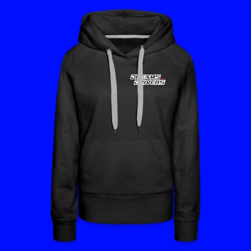 Dreams and Drivers White Logo - Women's Premium Hoodie