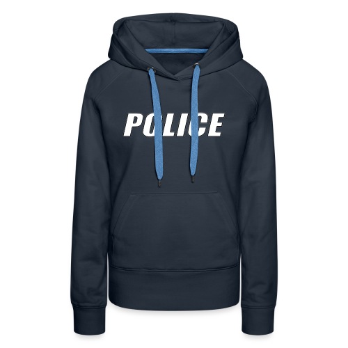 Police White - Women's Premium Hoodie