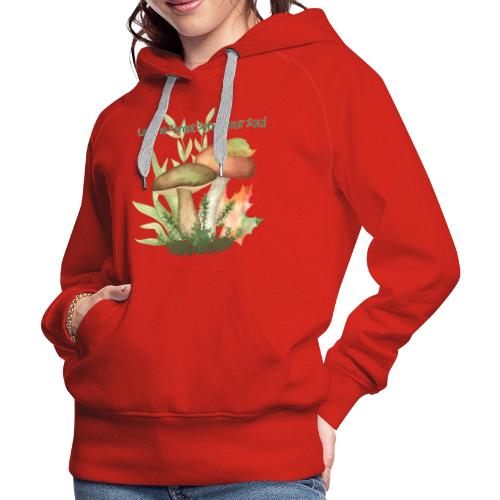 Unplug Series with Logo - Women's Premium Hoodie