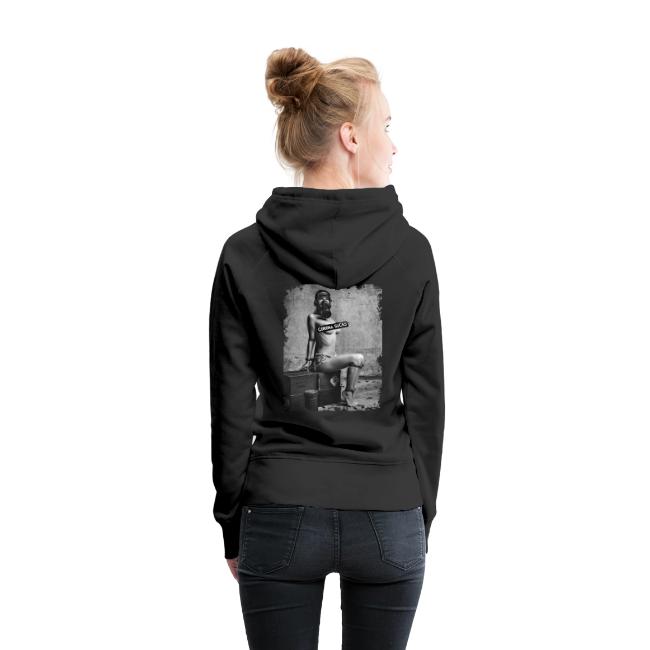 captivated nude girl with gas mask - CORONA SUCKS