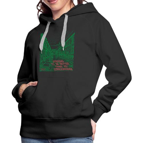 Surroundings Front/Back (Lighter Inks) - Women's Premium Hoodie