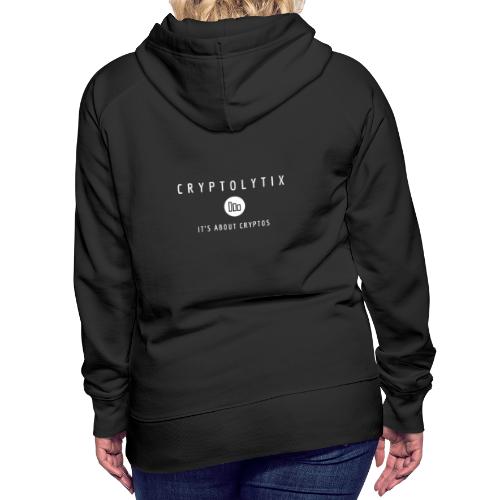 It's about CRYPTOs on your back - Women's Premium Hoodie