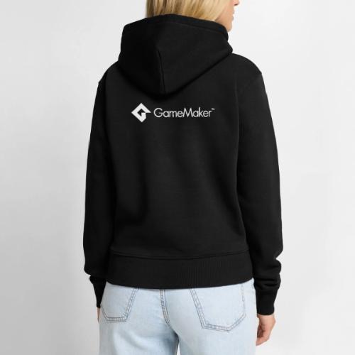 White GameMaker Logo - Women's Premium Hoodie