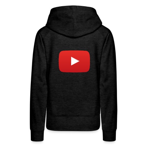 YouTube icon full color png - Women's Premium Hoodie