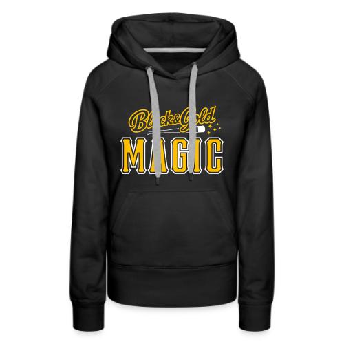 Black & Gold Magic - Women's Premium Hoodie