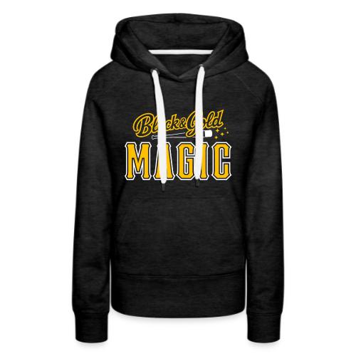 Black & Gold Magic - Women's Premium Hoodie
